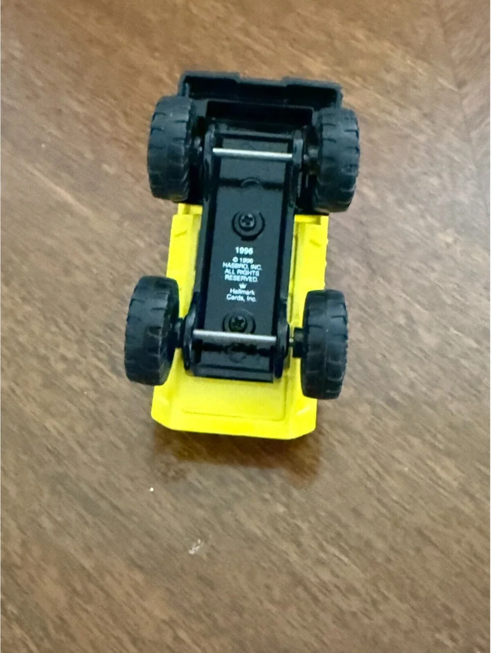 Tonka Keepsake Ornament Mighty Dump Truck Yellow Metal QX5362 Christmas